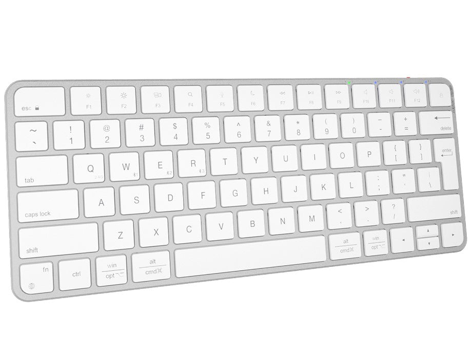 Meetion MT-K210MW 2.4G+Bluetooth Πληκτρολόγιο Λευκό US