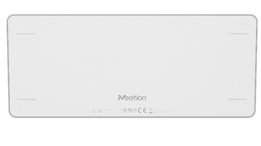 Meetion MT-K210MW 2.4G+Bluetooth Πληκτρολόγιο Λευκό US