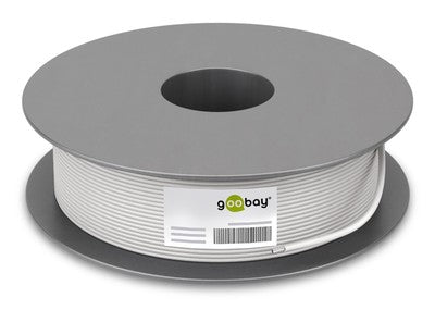 GOOBAY καλώδιο κεραίας 27518, 120dB, 75Ω, CCS, 100m, λευκό