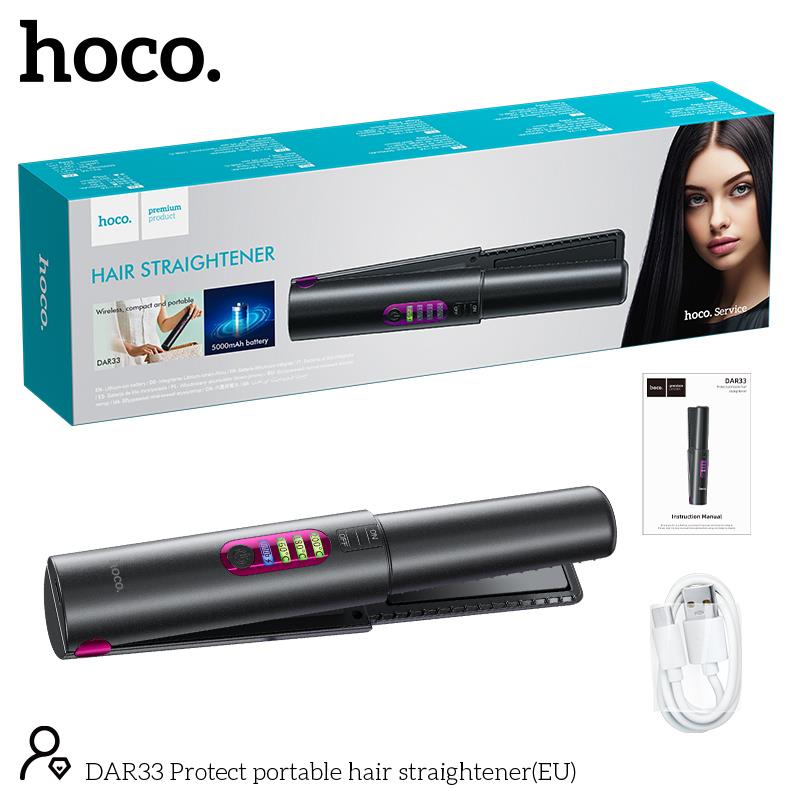 HOCO DAR33 PROTECT ΦΟΡΗΤΗ ΣΥΣΚΕΥΗ ΙΣΙΩΜΑΤΟΣ, 5000mAh, 200C, ΓΚΡΙ