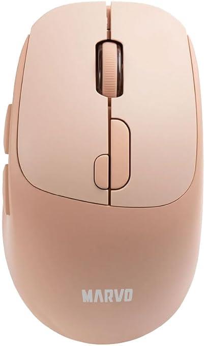 MARVO M809W ΑΣΥΡΜΑΤΟ ΠΟΝΤΙΚΙ, 1600DPI, ΡΟΖ