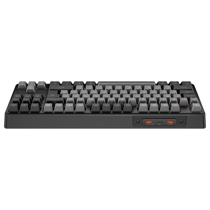 Meetion MT-MK14 Μηχανικό Πληκτρολόγιο Gaming Ενσύρματο & Ασύρματο με Bluetooth και 2.4G RGB Μαύρο US