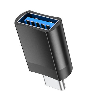HOCO UA17 ΑΝΤΑΠΤΟΡΑΣ TYPE-C ΑΡΣΕΝΙΚΟ ΣΕ USB3.0 ΘΗΛΥΚΟ, ΜΑΥΡΟ