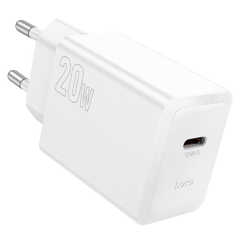 HOCO N68 NEUVO ΦΟΡΤΙΣΤΗΣ, 20W,  ΛΕΥΚΟ