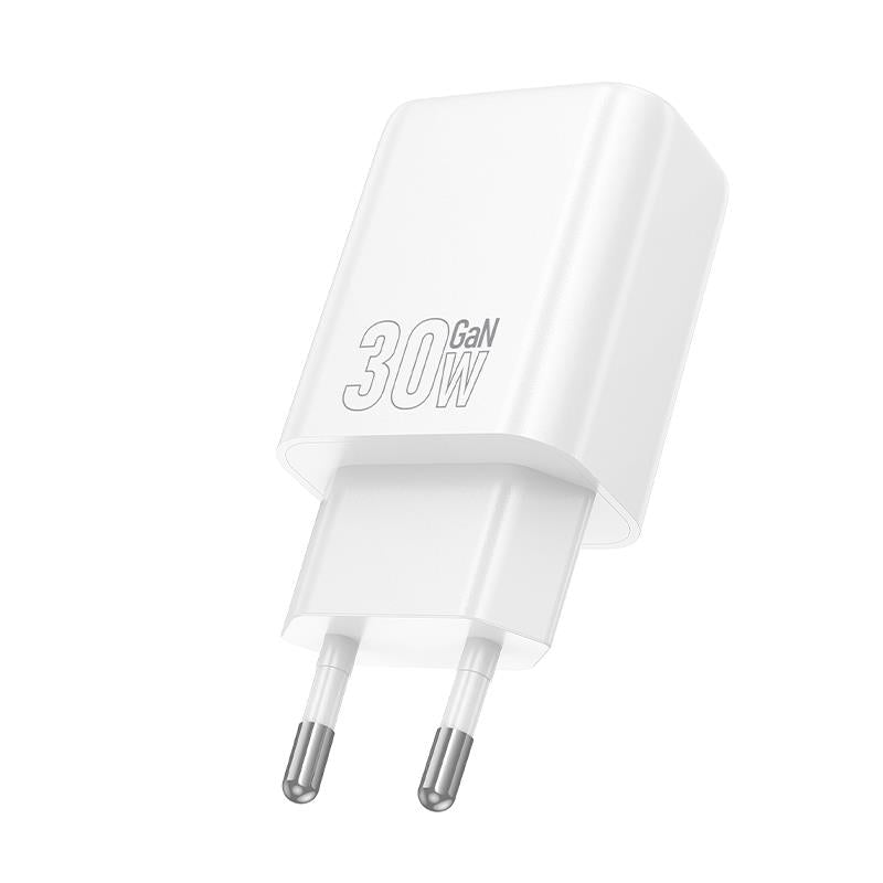 HOCO N62 GENTLE ΦΟΡΤΙΣΤΗΣ, 30W,  ΛΕΥΚΟ