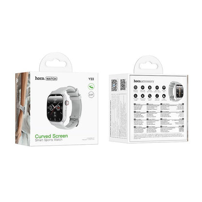 HOCO Y33 SPORTS SMART WATCH (CALL VERSION), ΑΣΗΜΙ