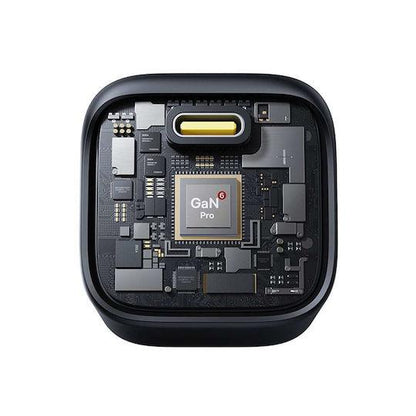 BASEUS PICOGO GAN, ΦΟΡΤΙΣΤΗΣ ΓΡΗΓΟΡΗΣ ΦΟΡΤΙΣΗΣ, ΘΥΡA TYPE-C, 45W, ΜΑΥΡΟΣ