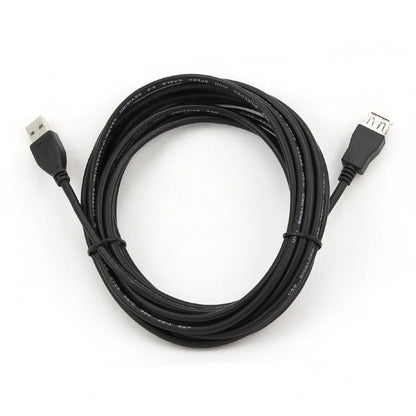 CABLEXPERT ΚΑΛΩΔΙΟ USB EXTENSION 2.0 MALE-FEMALE ΜΕ ΦΕΡΡΙΤΗ 5m