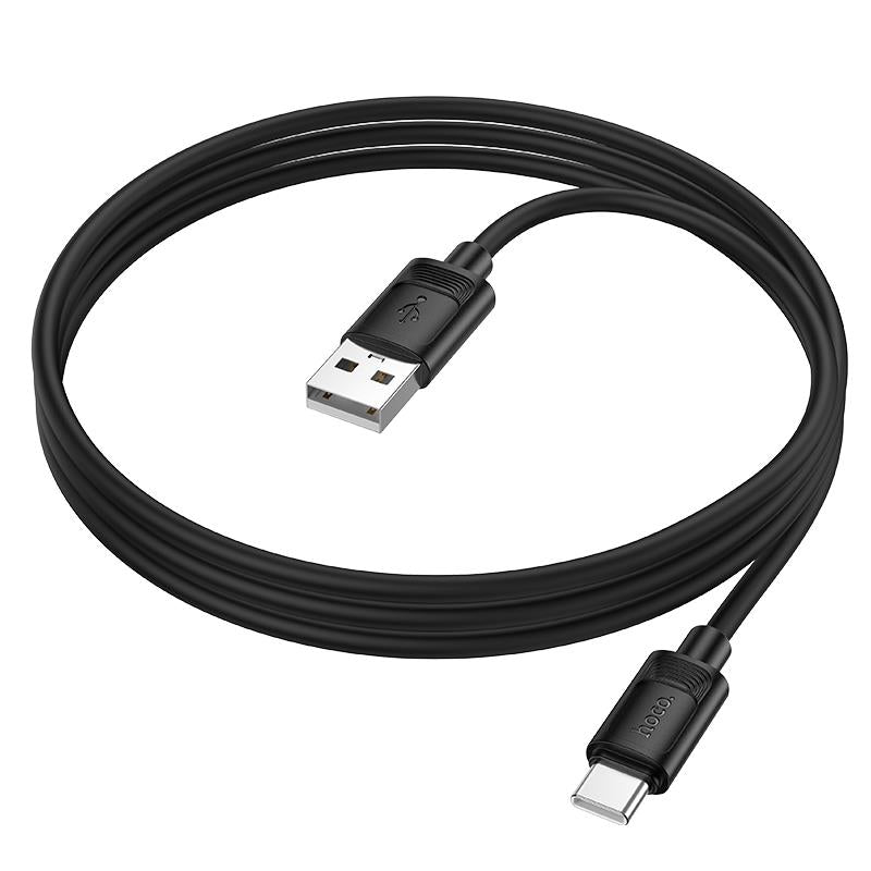 HOCO X122 BENEFIT ΚΑΛΩΔΙΟ ΦΟΡΤΙΣΗΣ, 1m, ΜΑΥΡΟ