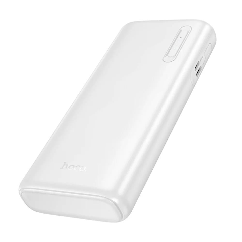 HOCO J158A RUNNER, POWERBANK, 10000MAh, 2 ΘΥΡΕΣ, ΛΕΥΚΟ