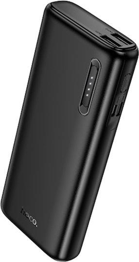 HOCO J158A RUNNER, POWERBANK, 10000MAh, 2 ΘΥΡΕΣ, ΜΑΥΡΟ