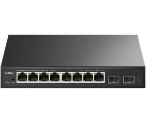 CUDY GS108ES2 8-PORT GIGABIT, ΜΕ 2 SFP, MANAGED DESKTOP SWITCH