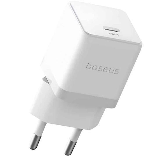 BASEUS PALM ΦΟΡΤΙΣΤΗΣ ΓΡΗΓΟΡΗΣ ΦΟΡΤΙΣΗΣ, 1 ΘΥΡΑ, 20W, ΛΕΥΚΟΣ