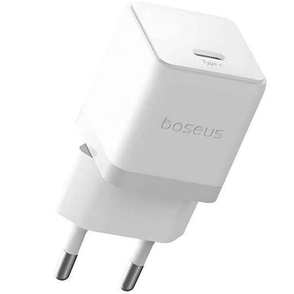 BASEUS PALM ΦΟΡΤΙΣΤΗΣ ΓΡΗΓΟΡΗΣ ΦΟΡΤΙΣΗΣ, 1 ΘΥΡΑ, 20W, ΛΕΥΚΟΣ