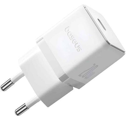 BASEUS PALM ΦΟΡΤΙΣΤΗΣ ΓΡΗΓΟΡΗΣ ΦΟΡΤΙΣΗΣ, 1 ΘΥΡΑ, 20W, ΛΕΥΚΟΣ