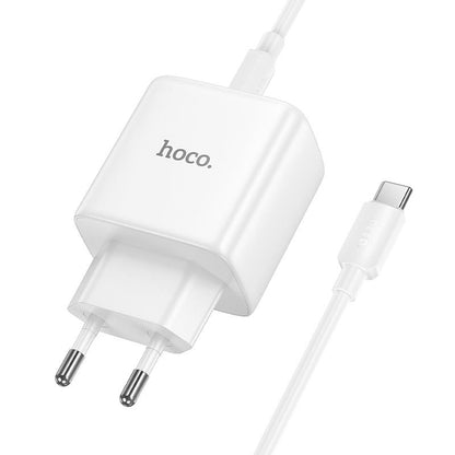 HOCO N83 PROFIT ΦΟΡΤΙΣΤΗΣ 40W, 1 ΘΥΡΑ PD ΜΕ ΚΑΛΩΔΙΟ ΦΟΡΤΙΣΗΣ PD ΣΕ TYPE-C
