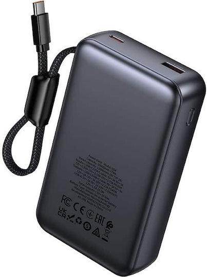 HOCO Q54 SHINE POWERBANK, 20000MAH, PD45W, ΓΚΡΙ