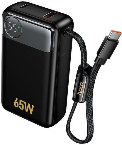 HOCO Q53 SKILLFUL POWERBANK, 12000MAH, PD65W, ΜΑΥΡΟ