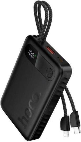 HOCO J171A EDGE POWERBANK, 20000MAH, PD20W, ΜΑΥΡΟ