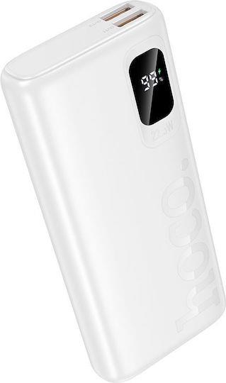 HOCO J158 PRO RUNNER POWERBANK, 22.5W+PD20W, 10000MAH, ΛΕΥΚΟ