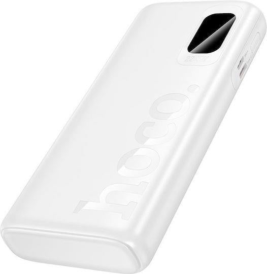 HOCO J158 PRO RUNNER POWERBANK, 22.5W+PD20W, 10000MAH, ΛΕΥΚΟ