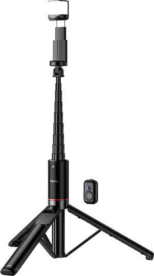 HOCO K34 ΒΑΣΗ LIVE BROADCAST ΜΕ ΦΩΣ, BLUETOOTH 5.2, 75MAH, ΜΑΥΡΟ