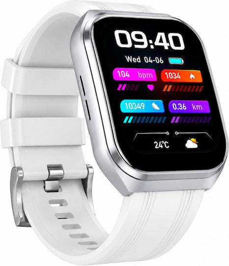 HOCO Y44 SMARTWATCH, 1.83 ΙΝΤΣΕΣ, BLUETOOTH 5.3, 1000MAH, ΑΣΗΜΙ