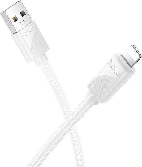 HOCO X114 ENERGY ΚΑΛΩΔΙΟ ΦΟΡΤΙΣΗΣ PD, 27W, LIGHTNING, 1M, ΛΕΥΚΟ