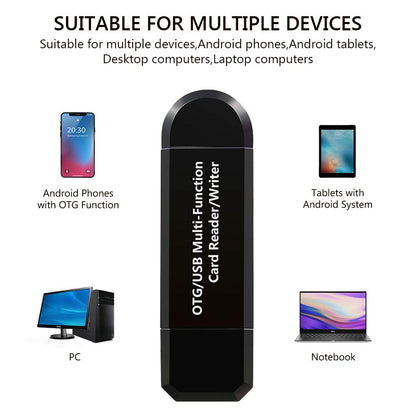 Μετατροπέας USB 2in1 Micro Card Reader