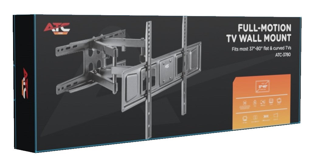 ATC Βάση TV με Βραχίονα ATC-3780 37"- 80"
