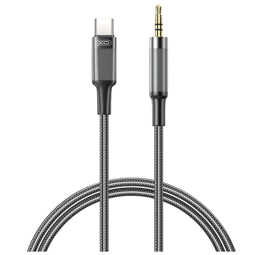 XO NB-R279B Type-c σε 3.5 Καλώδιο Ήχου Μαύρο