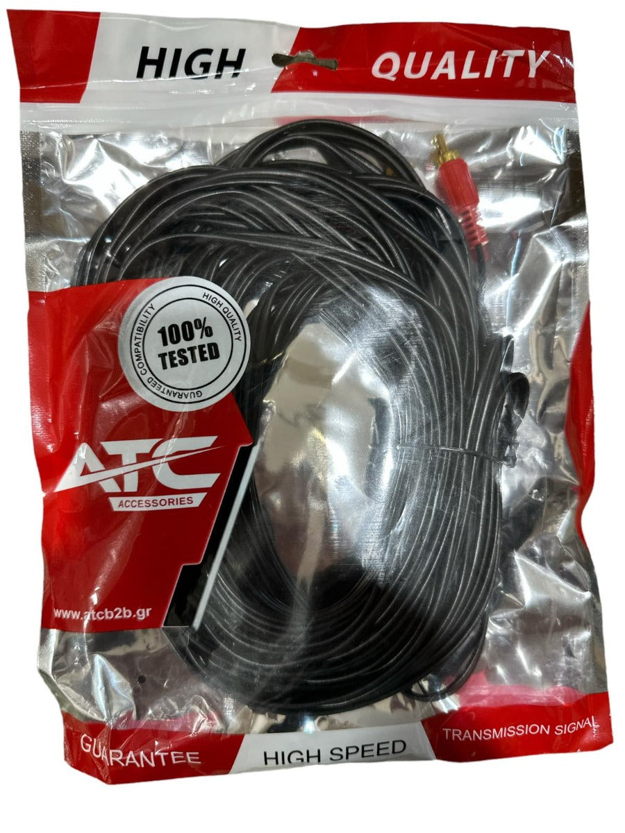ATC Καλώδιο 3RCA σε 3RCA 5m