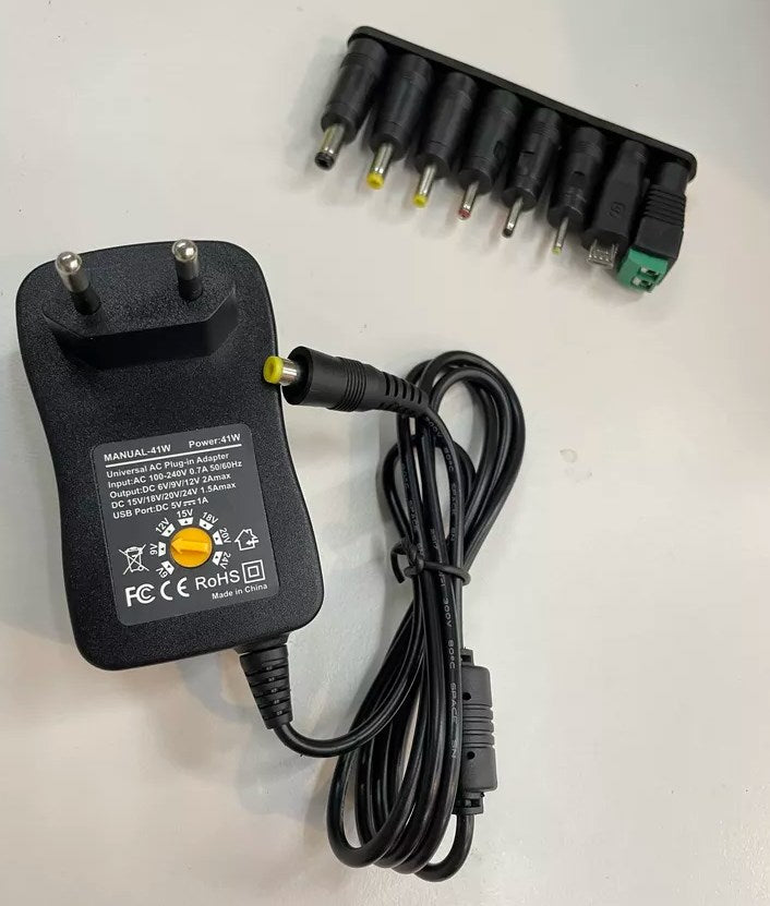 ATC Τροφοδοτικό 41W Switching με 8 κεφαλές 6V-24V