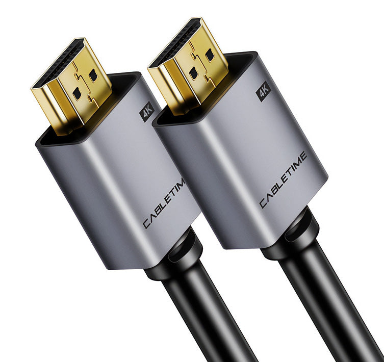 CABLETIME καλώδιο HDMI 2.0 CT-PHE2G, 4K/60Hz, 1m, μαύρο