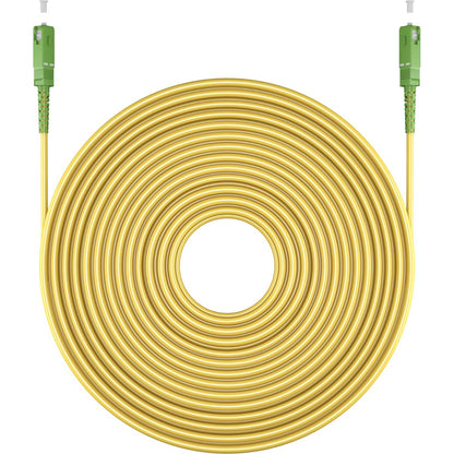 Goobay Καλώδιο οπτικών ινών (FTTH) μονότροπο (OS2) κίτρινο 1m (59638)