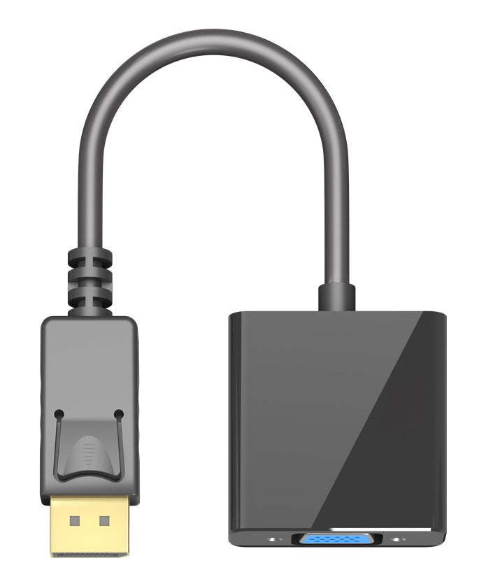 GOOBAY καλώδιο DisplayPort σε VGA 60606, 1080p, 0.15m, μαύρο
