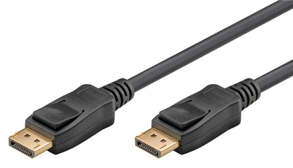 GOOBAY καλώδιο DisplayPort 61698, 8K/60Hz, 32.4 Gbps, 3m, μαύρο