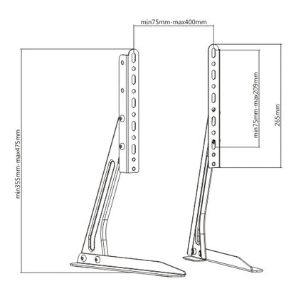 ATC Βάση TV Επιτραπέζια ATC-2370 23"-70"