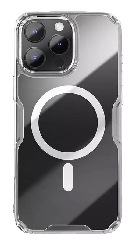 NILLKIN θήκη Nature TPU Pro Magnetic για iPhone 16 Pro, διάφανη