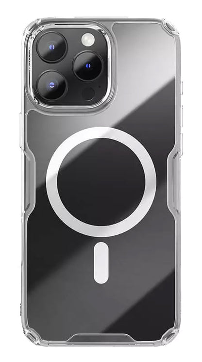 NILLKIN θήκη Nature TPU Pro Magnetic για iPhone 16 Pro, διάφανη