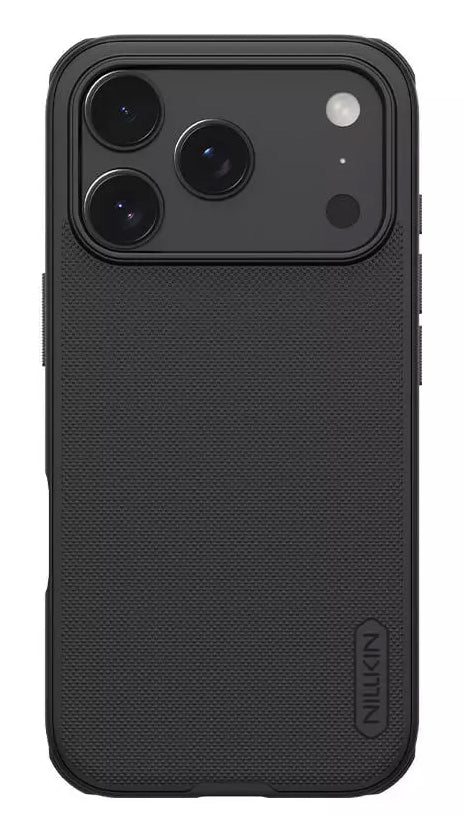 NILLKIN θήκη Super Frosted Shield Pro για Apple iPhone 17 Pro, μαύρη
