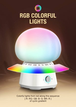 LDNIO LED φωτιστικό νυκτός Y4, RGB, ρυθμιζόμενο, επαναφορτιζόμενο, λευκό