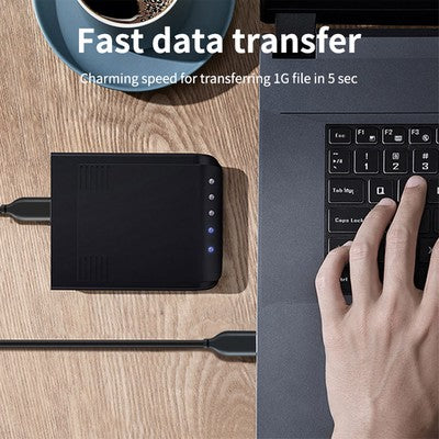 CABLETIME καλώδιο USB CT-C160-U3-AMAMN, 5 Gbps, 1m, μαύρο
