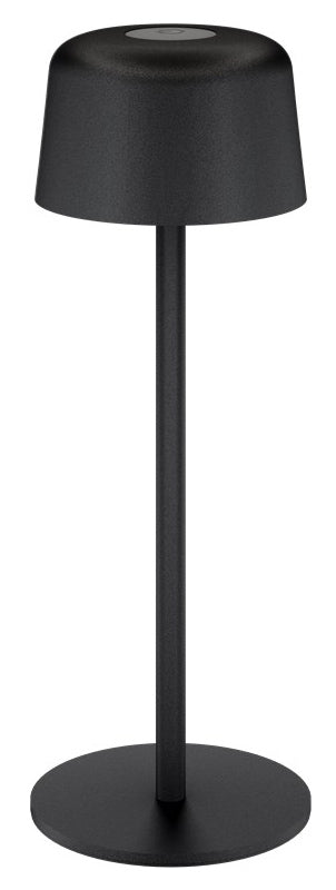 GOOBAY επιτραπέζιο φωτιστικό 77675, 3000K, dimmable, επαναφορτιζόμενο, μαύρο