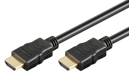 GOOBAY καλώδιο HDMI 80103 με Ethernet, soft, 4K/60Hz, 18 Gbps, 2m, μαύρο