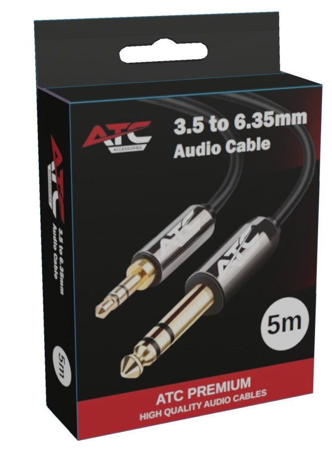 ATC HQ 3.5mm ST / 6.35 ST 5.0m Cable