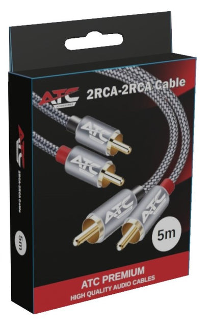 ATC HQ 2xRCA / 2xRCA 5m Cable
