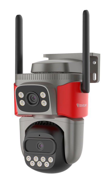 VSTARCAM smart κάμερα AF621DR, dual lens, αναγνώριση φωτιάς & καπνού, 2MP, WiFi, SD, PTZ, IP66