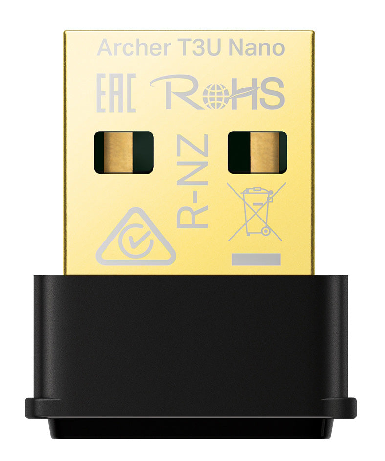TP-LINK ασύρματος USB αντάπτορας δικτύου Archer T3U Nano, 1300Mbps, V.1