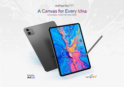 TECLAST tablet ArtPad Pro, 12.7", 8/256GB, 4G, Android 15, 10000mAh, γκρι